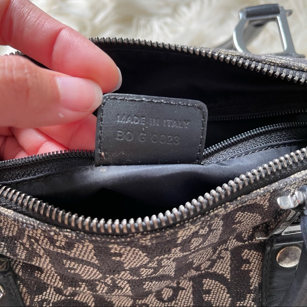 (SOLD) Dior Trotter Oblique Small Boston - Picture 11 of 12
